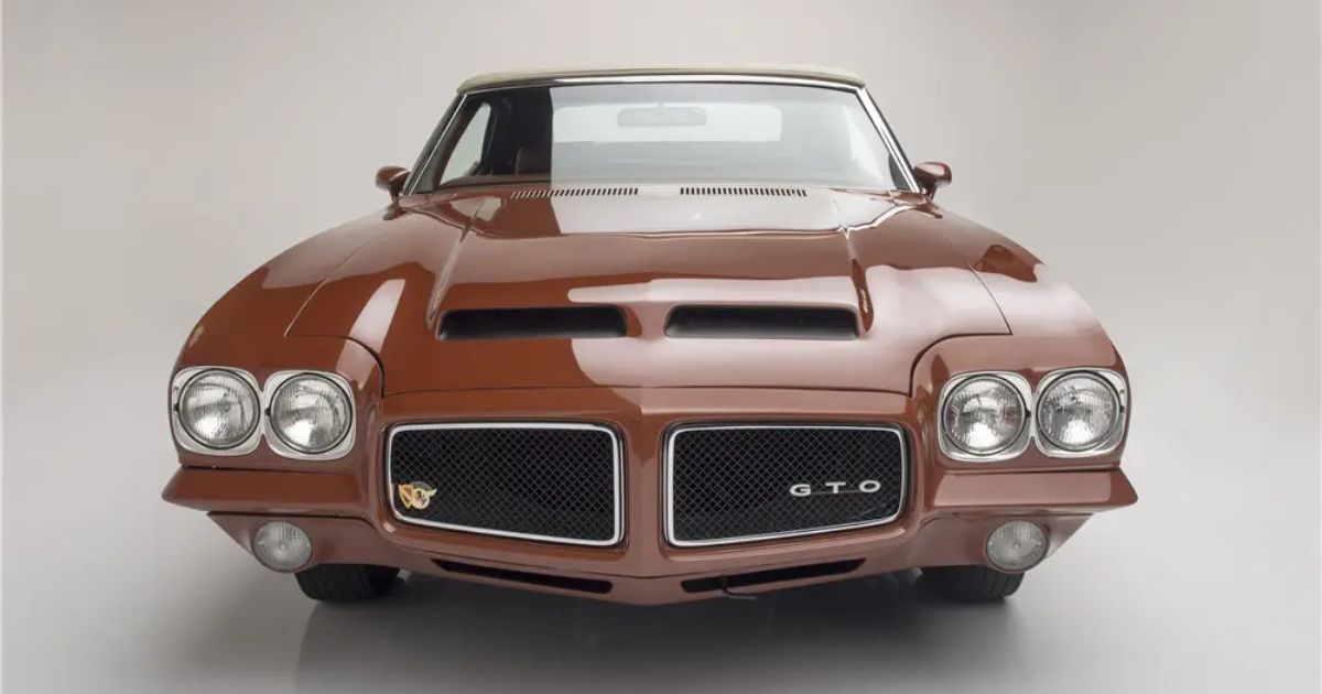 1971 Pontiac GTO Judge Convertible