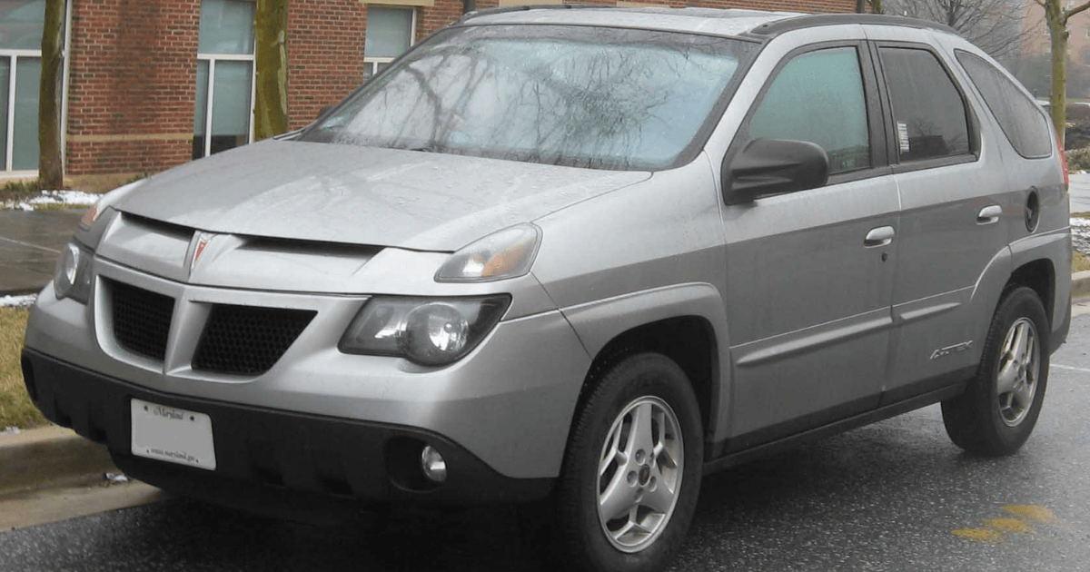 Pontiac Aztek was Discontinued 